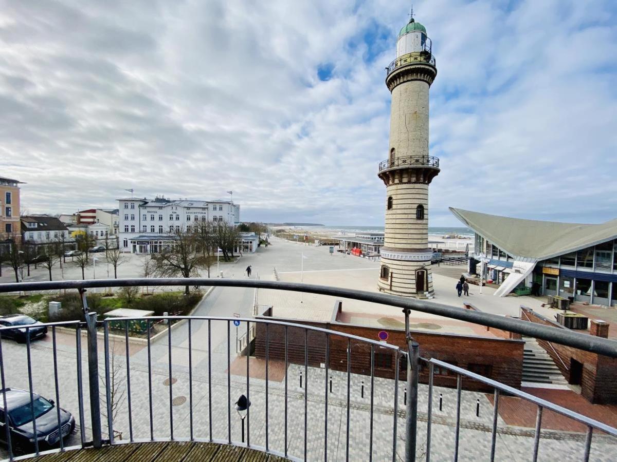 Sonnendeck, Direkt Am Leuchtturm Apartment Rostock Bagian luar foto