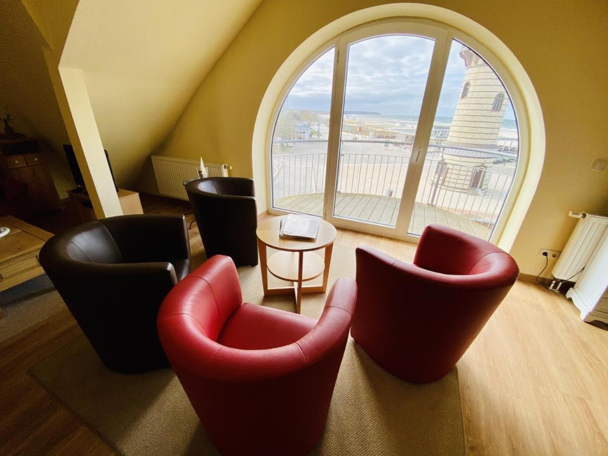 Sonnendeck, Direkt Am Leuchtturm Apartment Rostock Bagian luar foto